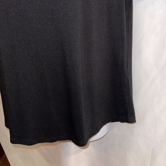 Black tunic blouse with lace sleeves Size 2XL - Picture 5 of 10